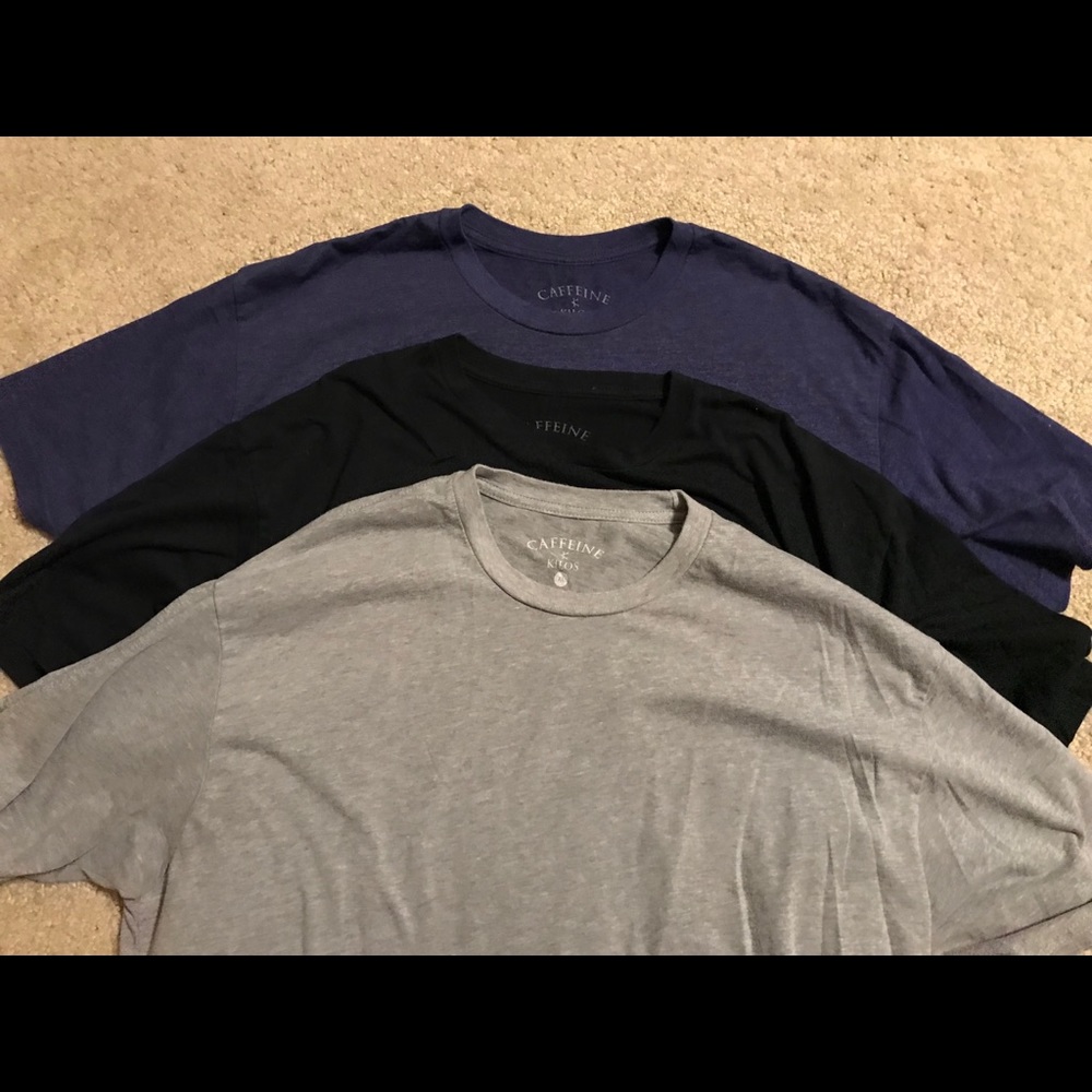3 pack Caffeine and Kilos tees! Size XL